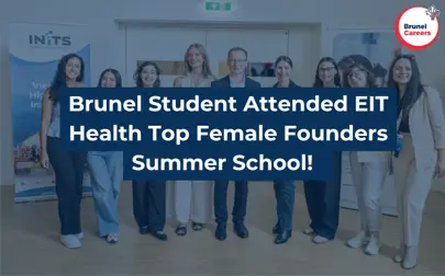 image of Brunel Student Attended EIT Health Top Female Founders Summer School!