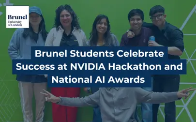 image of Brunel Students Celebrate Success at NVIDIA Hackathon and National AI Awards