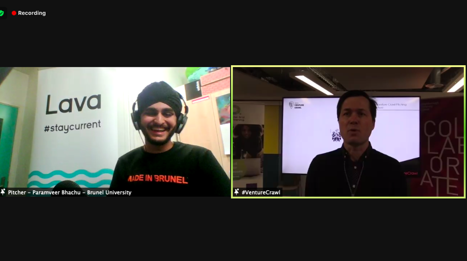 Venture Crawl 2021 Paramveer Bhachu pitch