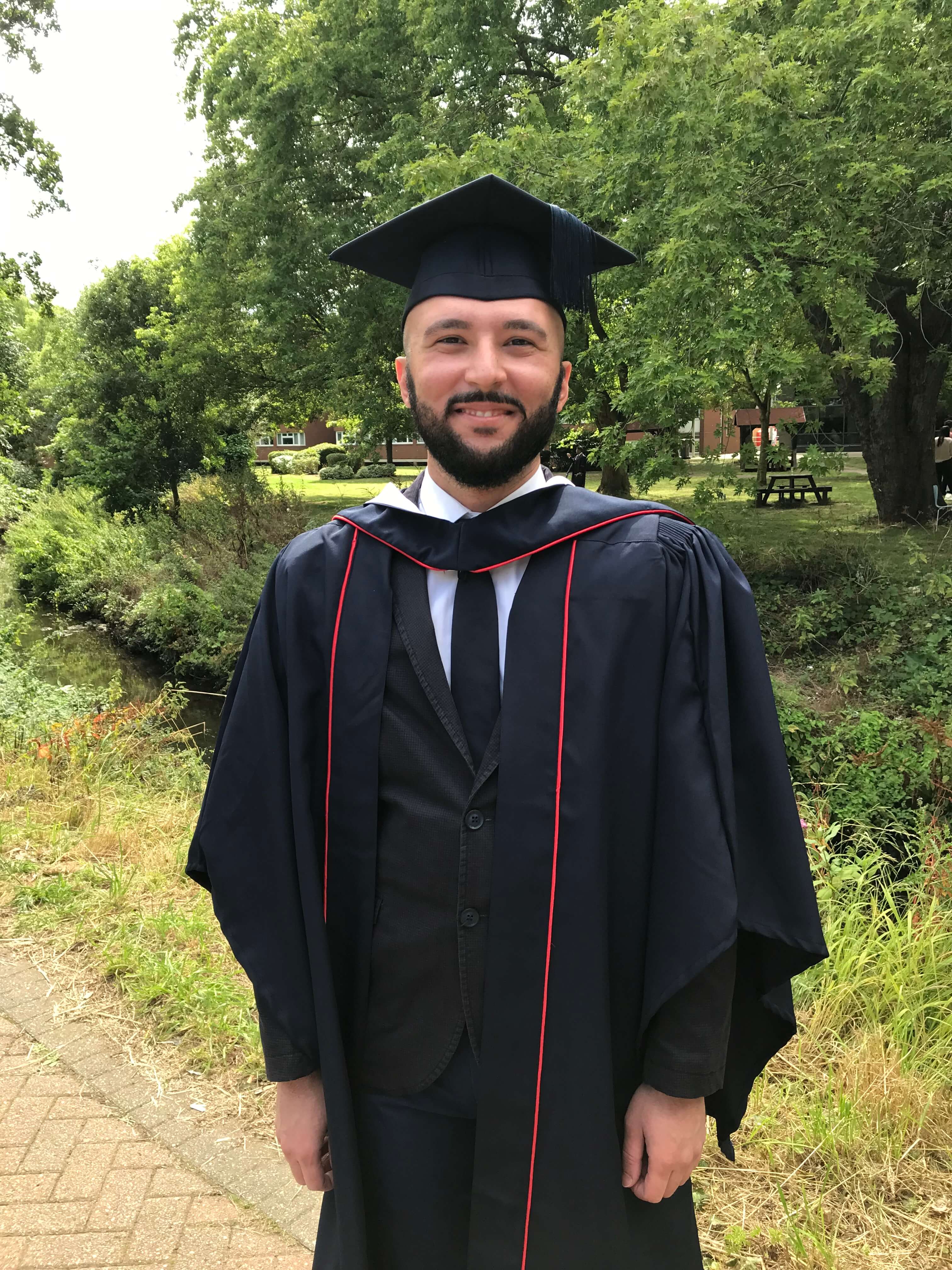 Fariborz's experience studying Banking and Finance