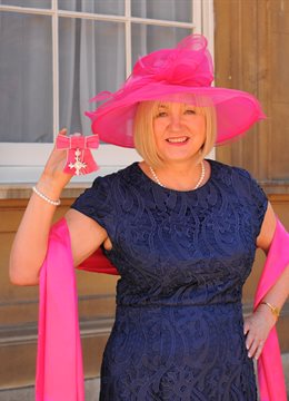 Marcella Phelan MBE .