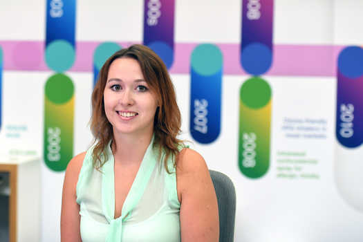 BSc Business Computing Natasha Morrison at placement