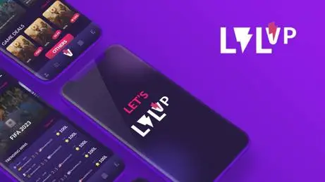 LvL Up homepage shot