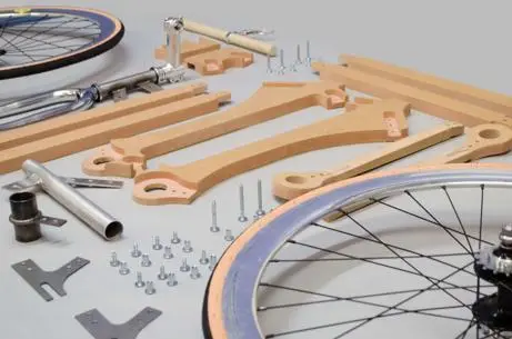 Wooden Bicycle Frame Kit 