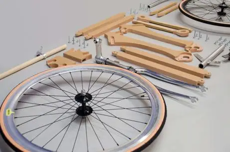 Wooden Bicycle Frame Kit 