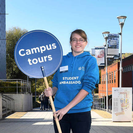 Clearing campus tour