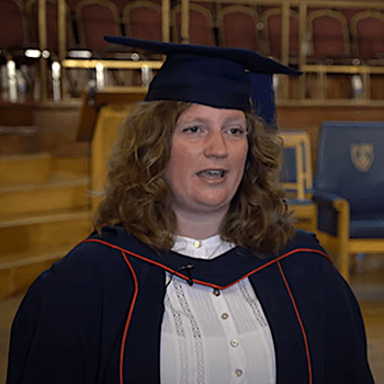 Rachael: studying social work