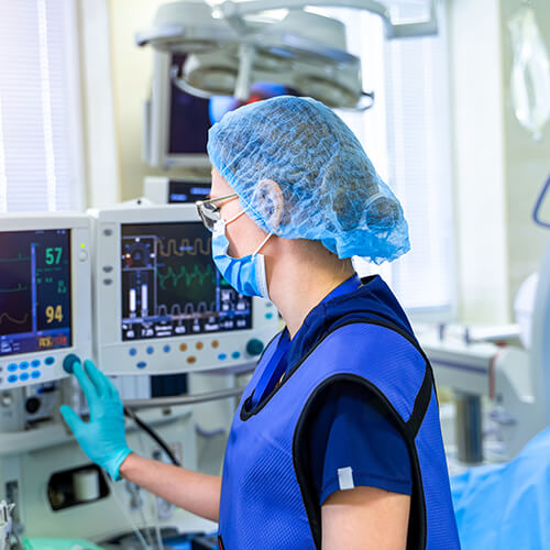 artificial lung ventilation monitor in the intensive care unitArtificial lung ventilation monitor in the intensive care